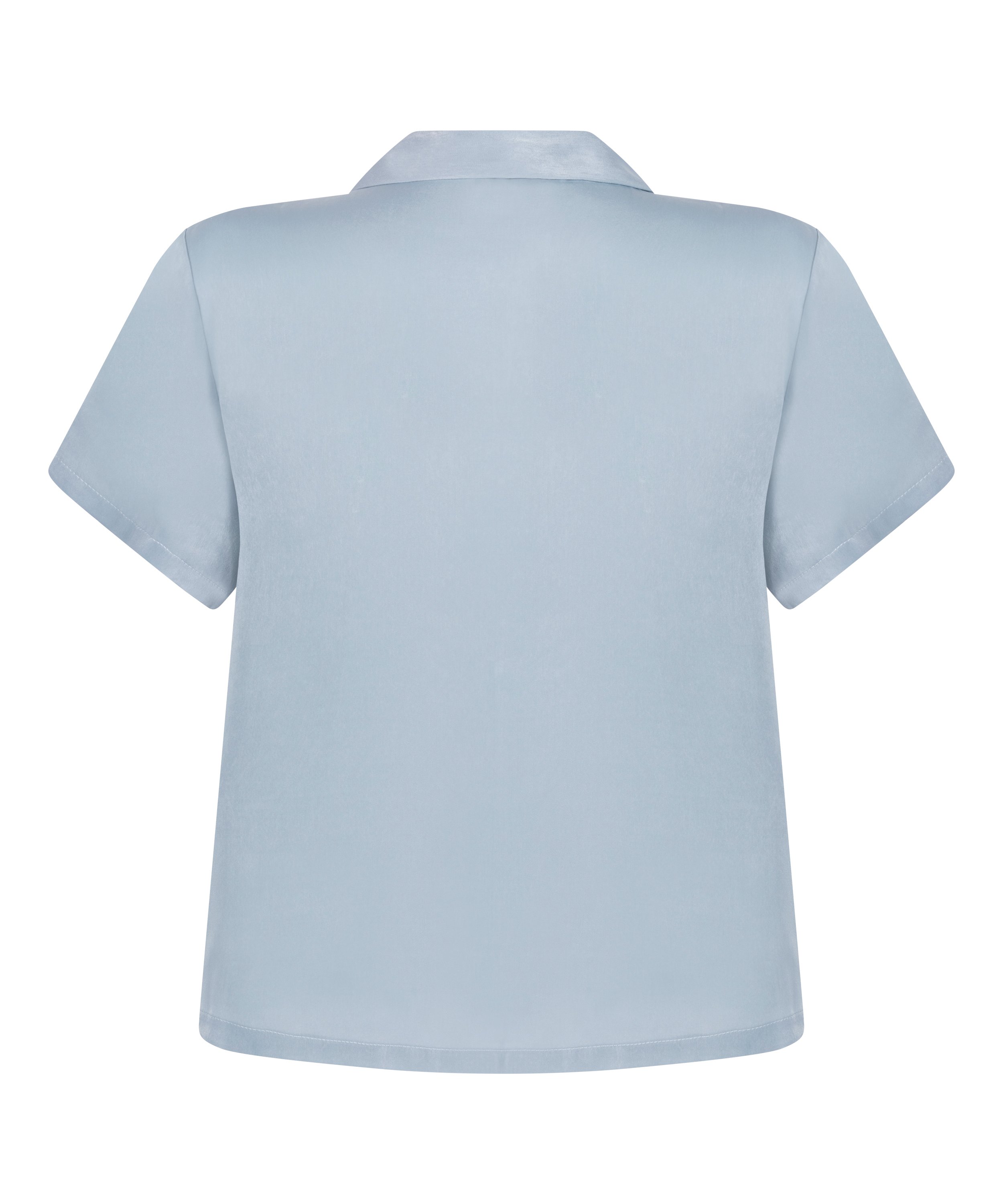 Jacket Satin, Blauw, main