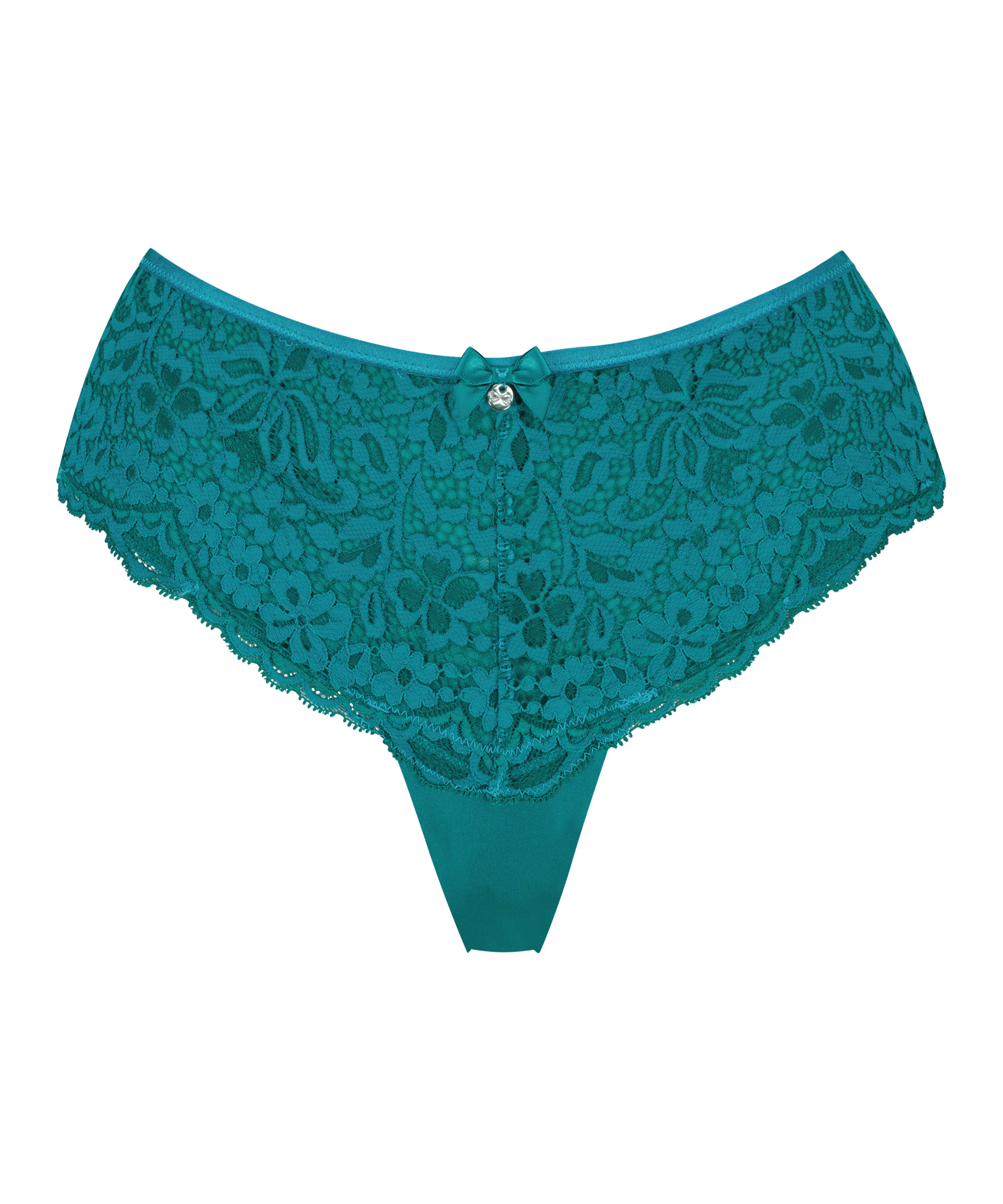 Slip br&eacute;silien Rose, Vert, main