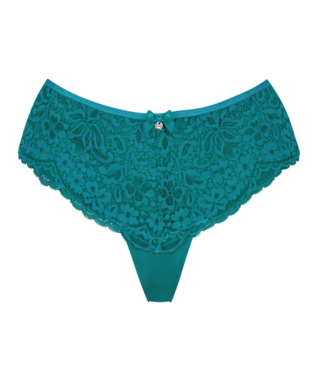 Slip br&eacute;silien Rose, Vert