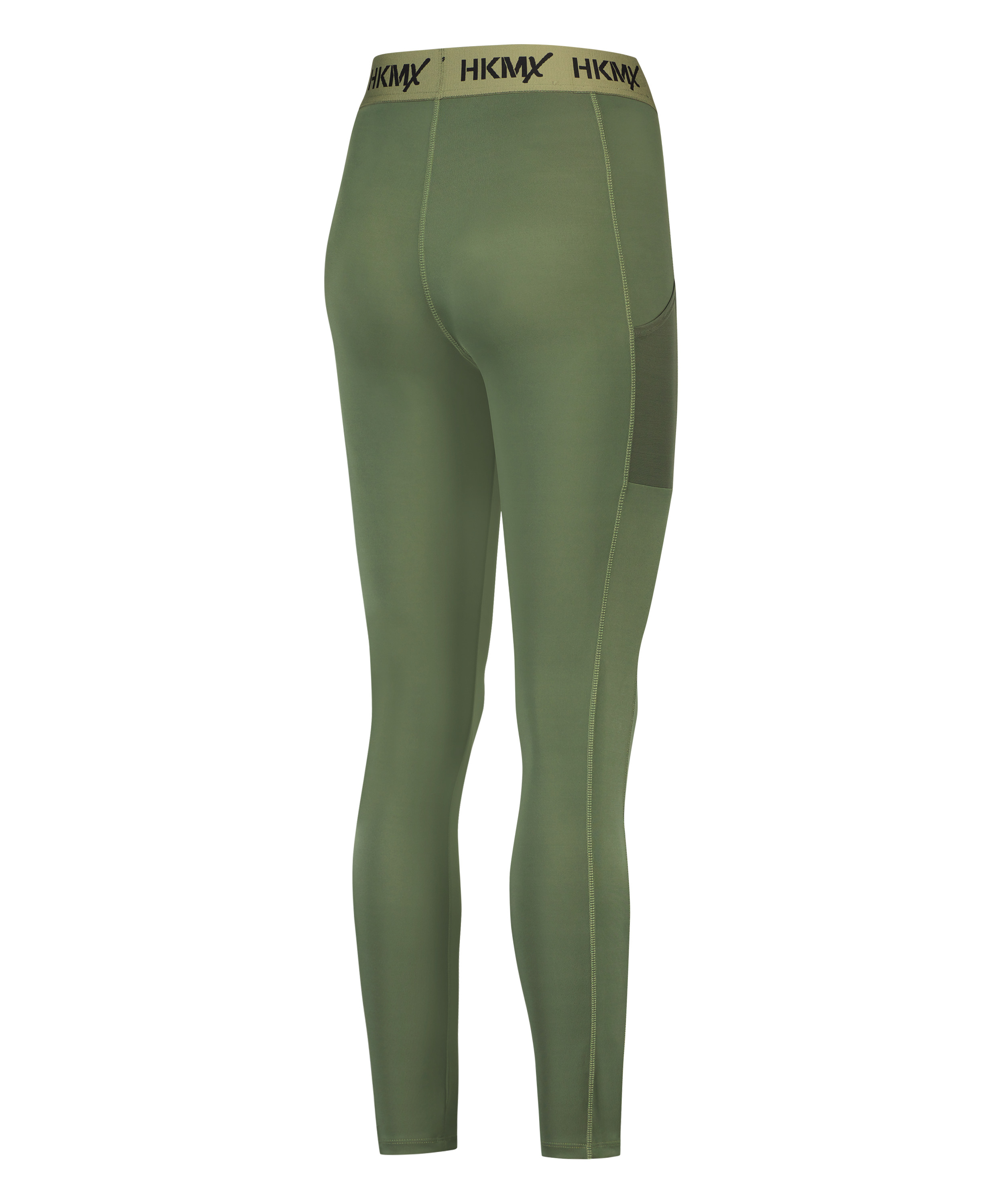 HKMX Regular waisted sport legging, Groen, main