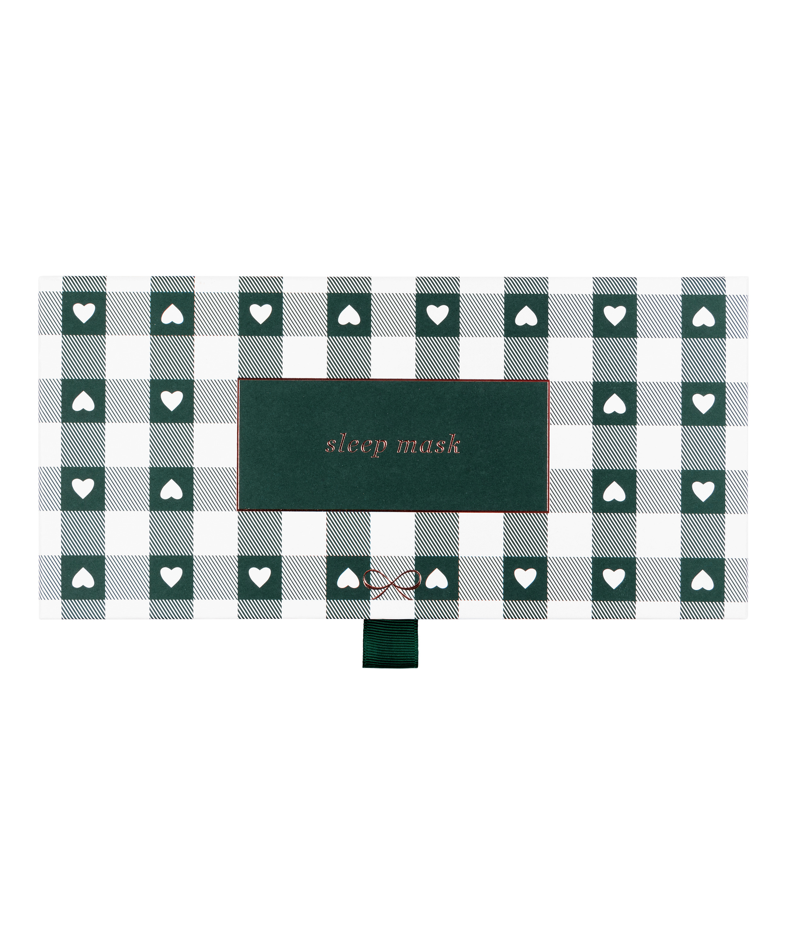 Masque pour les yeux, Vert, main