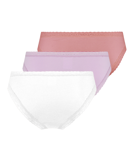 3-pack slip classics, Wit