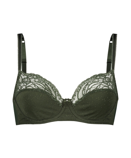 Soutien-gorge &agrave; armatures non-pr&eacute;form&eacute; Sophie, Vert