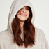 Snuggle Fleece Jurk Oodie, Beige