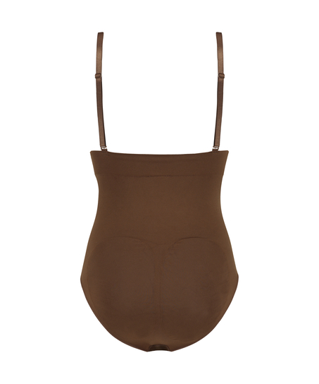 Culotte taille haute sans couture, Rouge