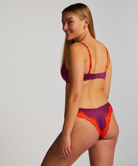 Soutien-gorge à armatures préformé Lace & Shine, Rose