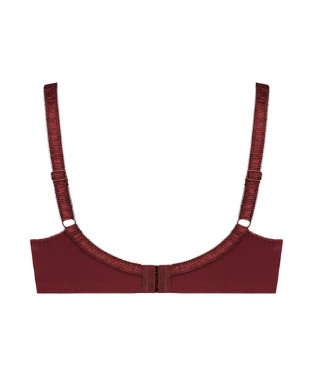 Niet-voorgevormde beugel bh Diva, Rood