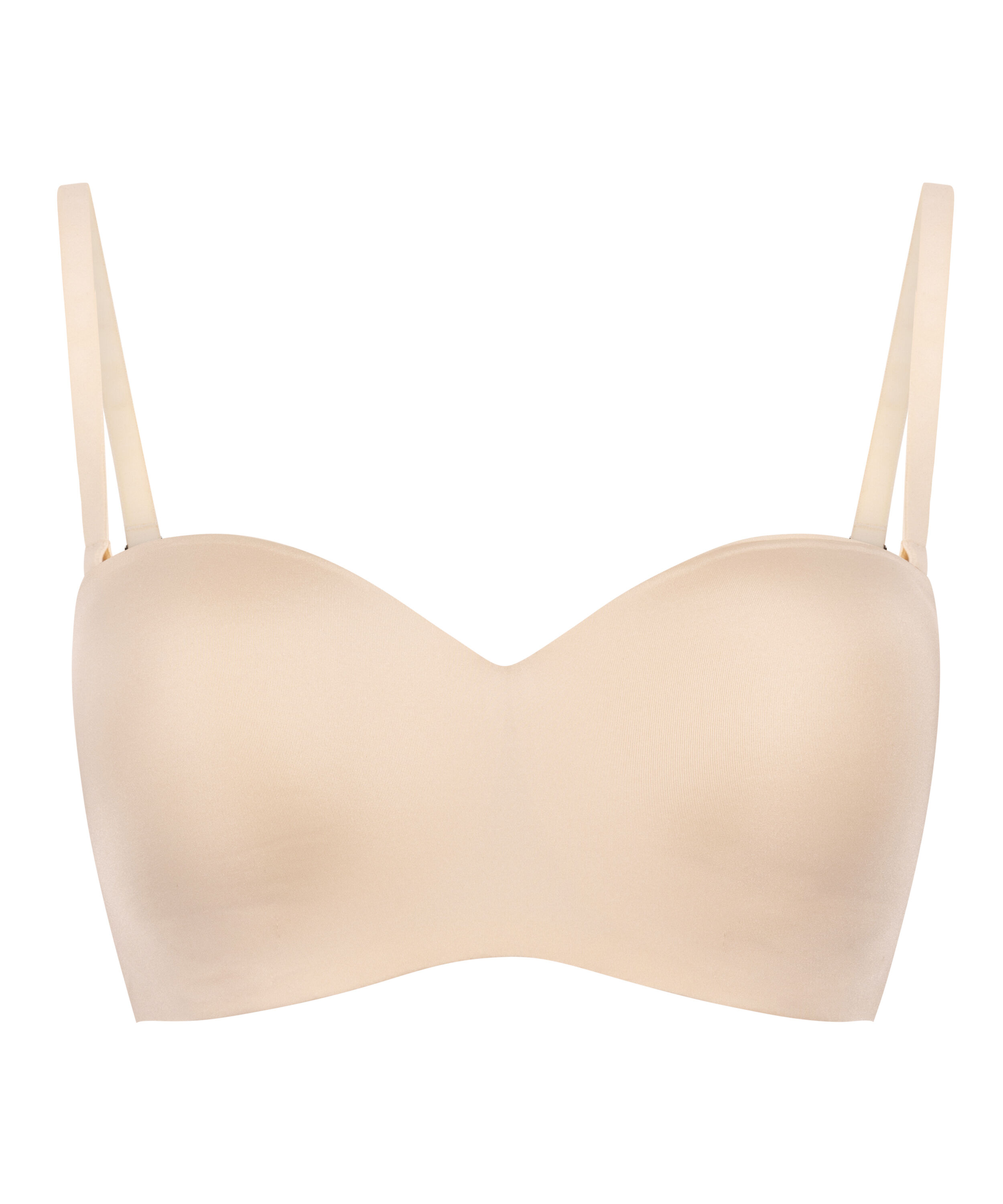 Voorgevormde strapless beugel-bh Smooth, Beige