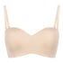 Voorgevormde strapless beugel-bh Smooth, Beige