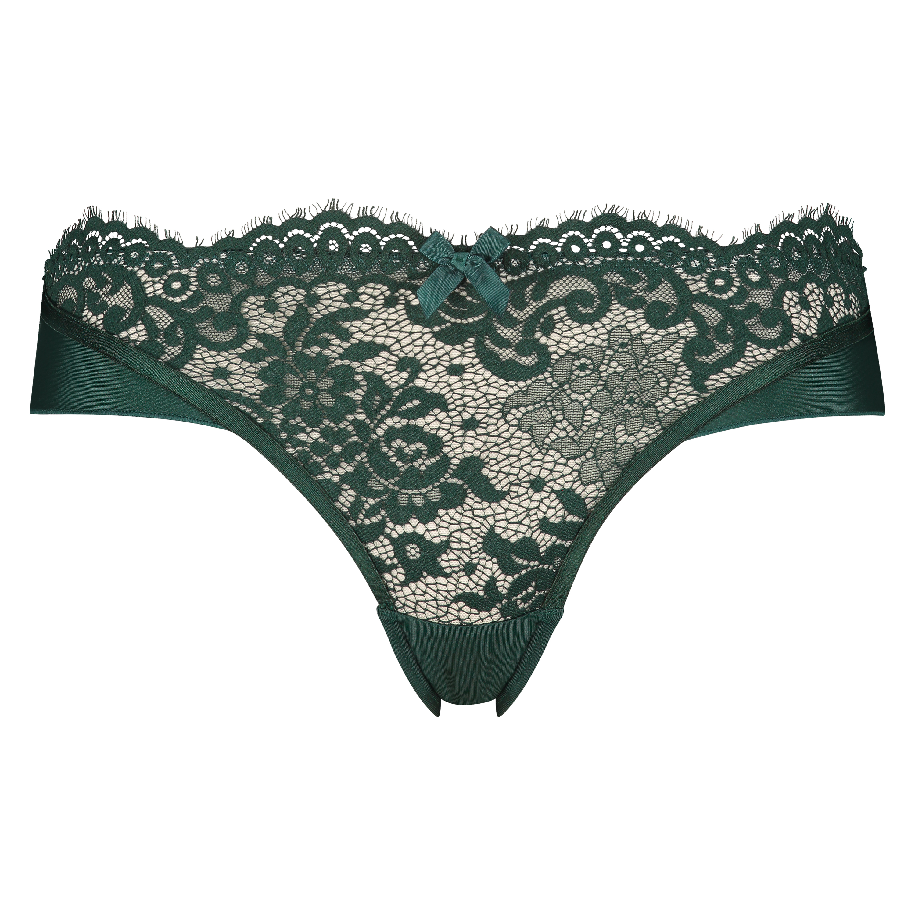 Slip brésilien Ingrid, Vert, main