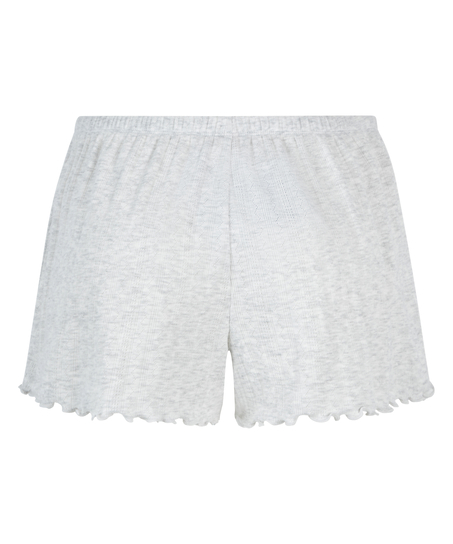Pyjama shorts Pointelle, Beige