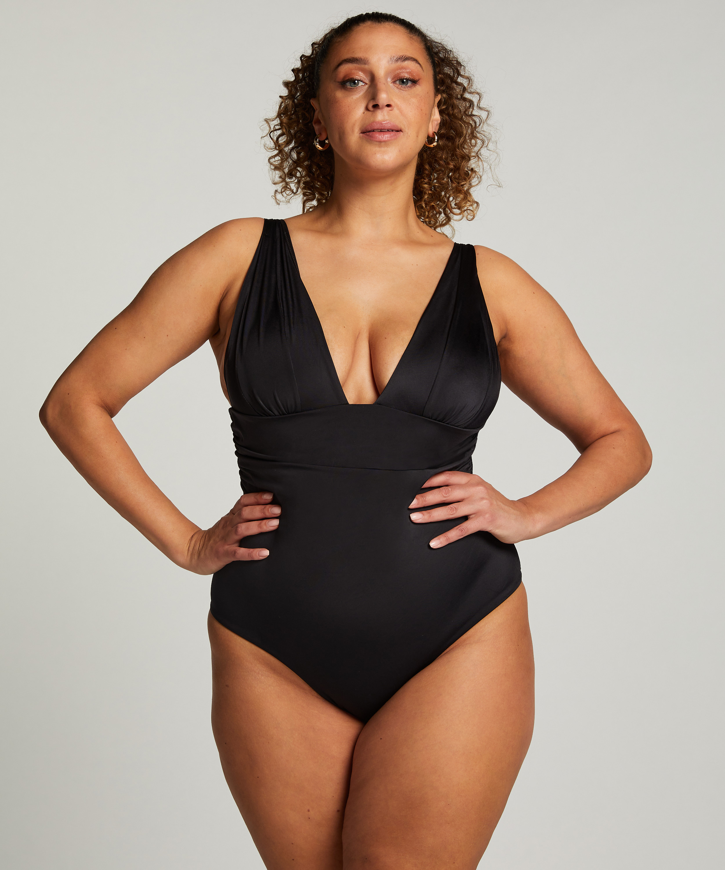 Maillot de bain Shaping Luxe, Noir, main