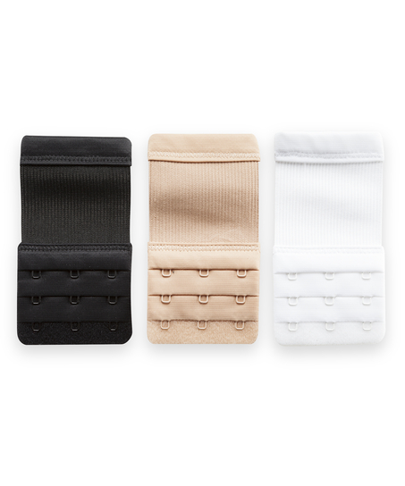 3-pack bh-verlengstukken, Wit