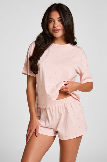 Hunkemöller Pyjama Set Katoen Roze