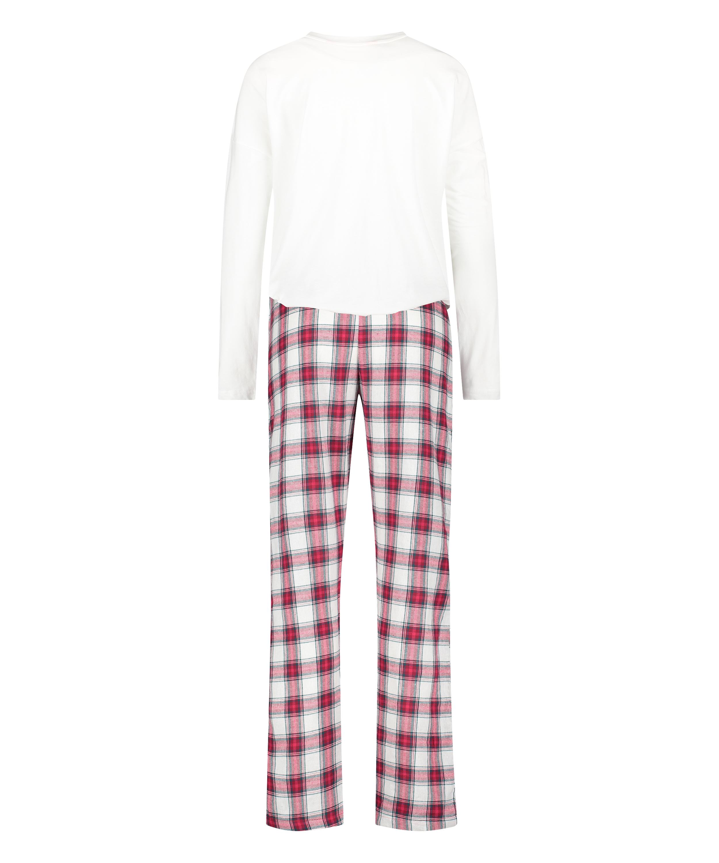 Ensemble pijama, Rouge, main