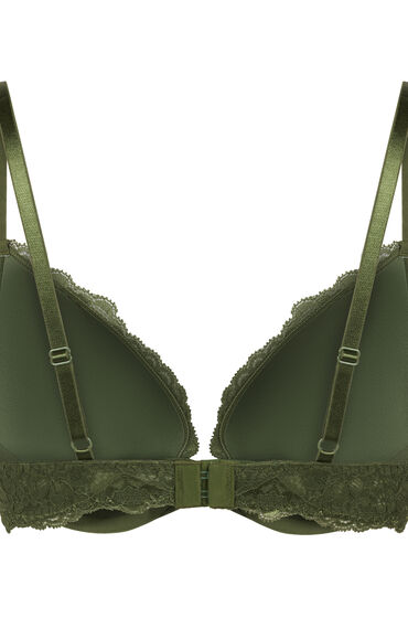 Hunkemöller Voorgevormde push-up beugel bh Marine Groen, foto 2
