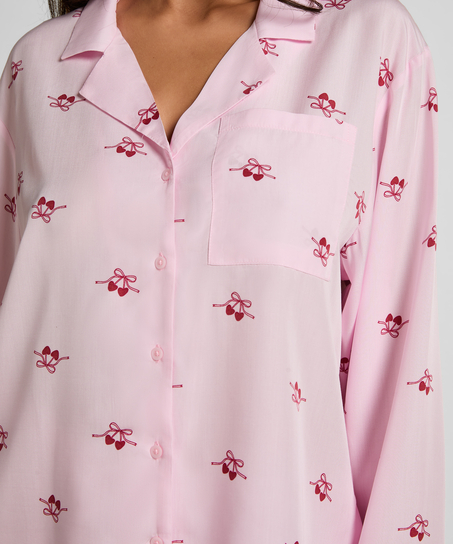 Veste tiss&eacute;e Cherry, Rose