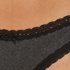 Slip brésilien coton, Gris