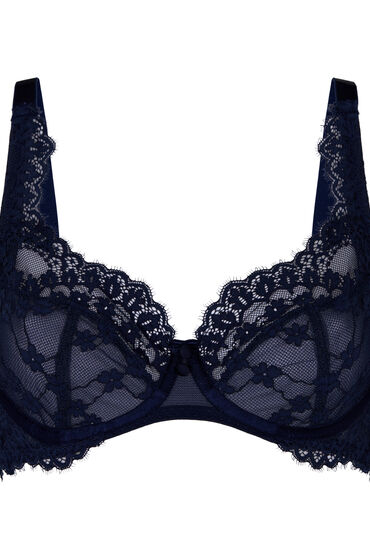 Hunkemöller Niet-voorgevormde beugel bh Daisy Blauw, foto 3