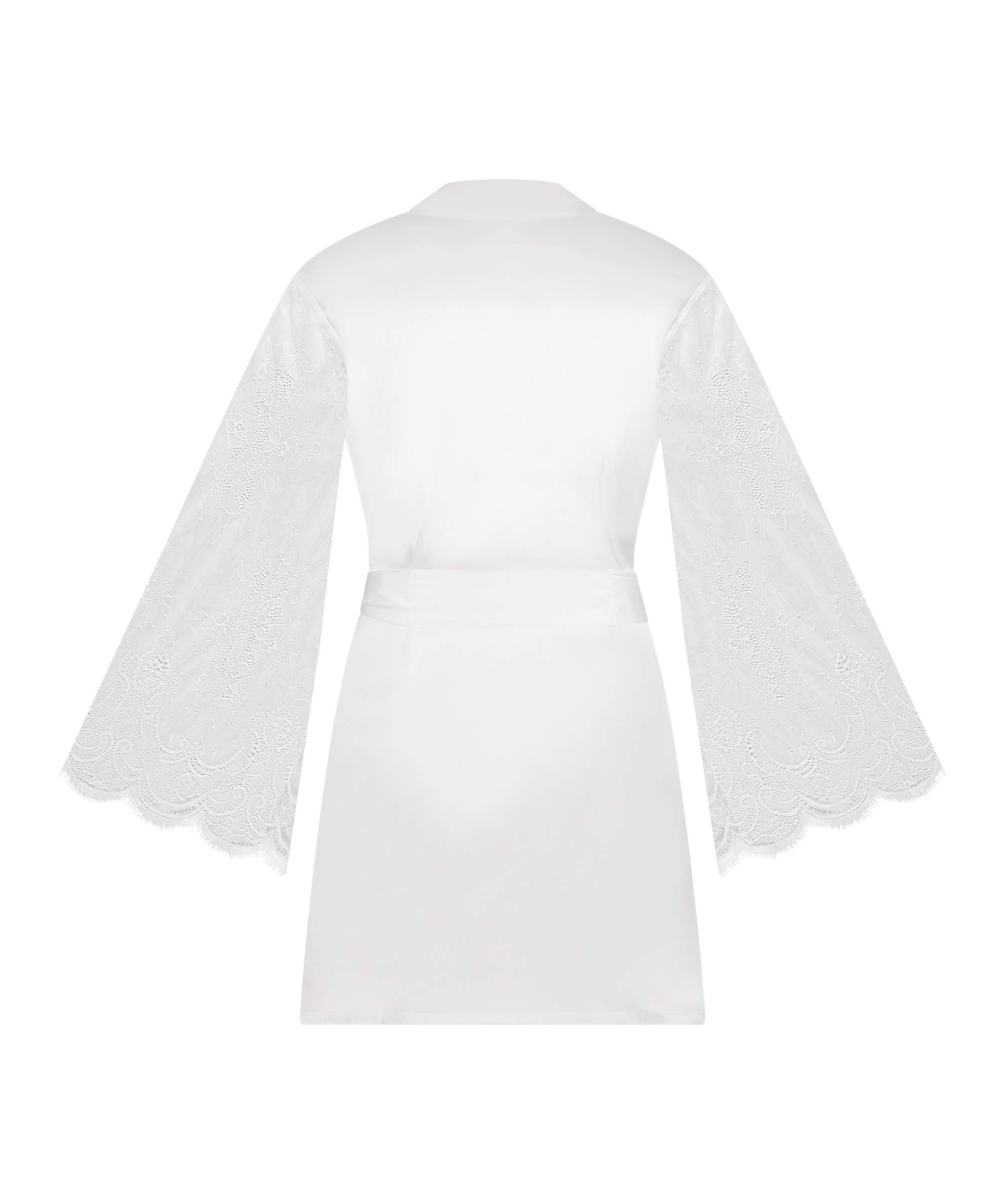 Kimono Satin, Wit, main