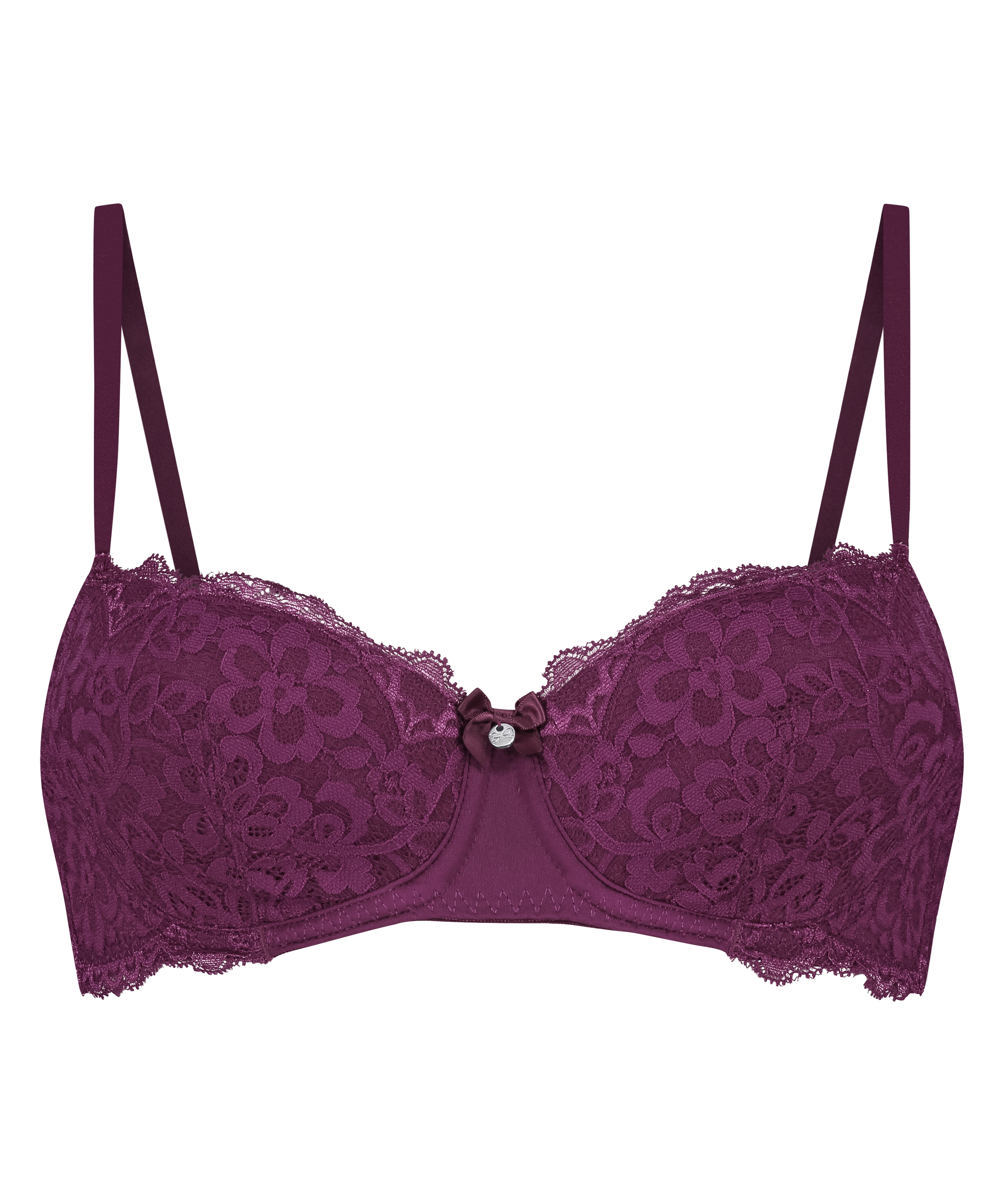 Soutien-gorge à armatures préformé Marine, Pourpre, main