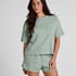Pyjama Top Waffle, Groen