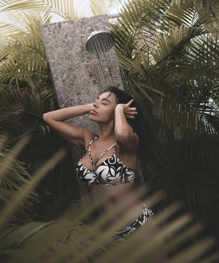 Bikinitop Mauritius, Zwart