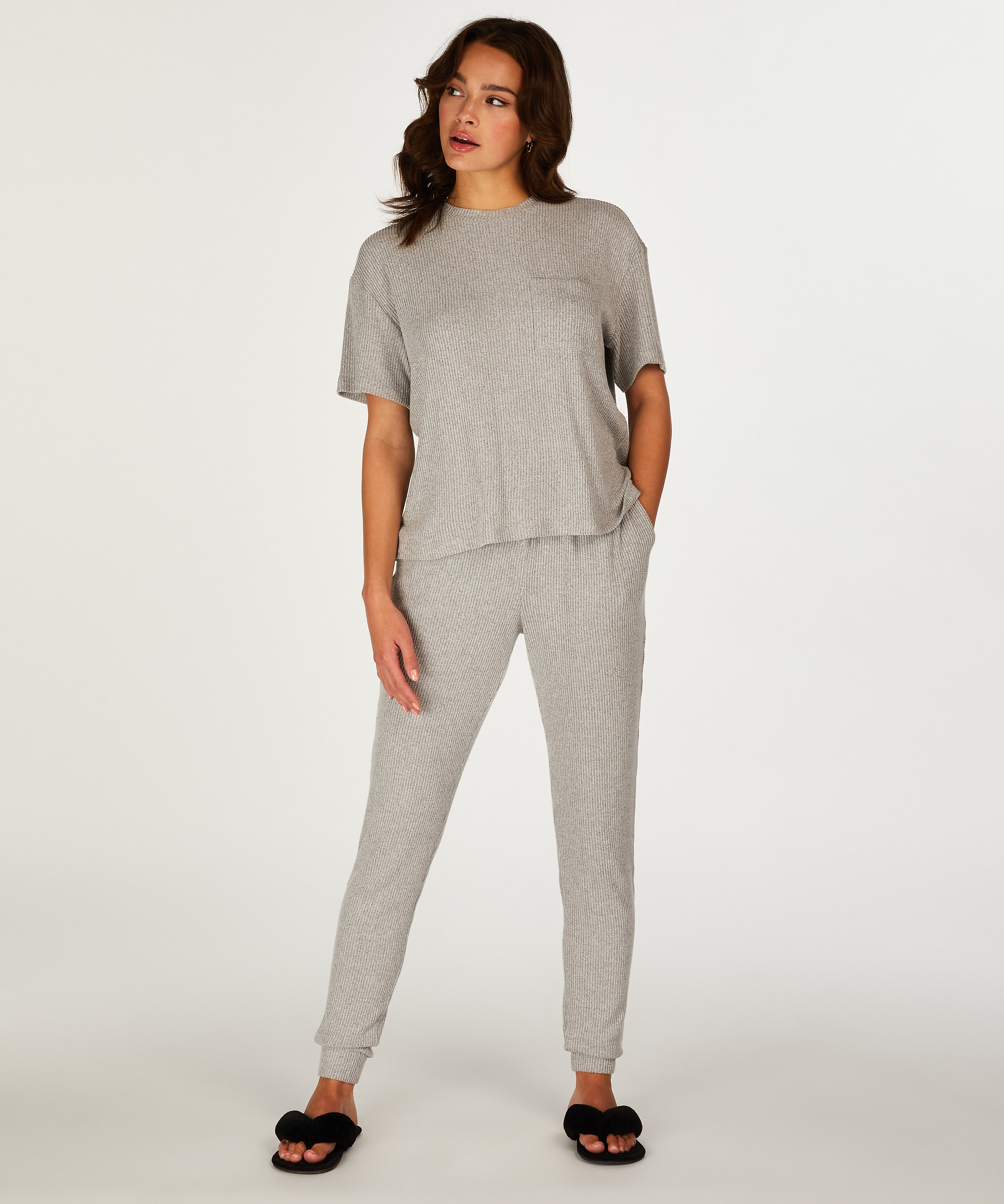 Top Rib, Grijs, main