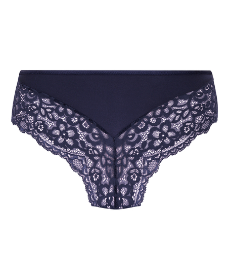 Slip br&eacute;silien Marine, Bleu