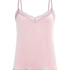 Camisole velours Dentelle, Rose