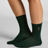 Chaussettes courtes en modal, Vert