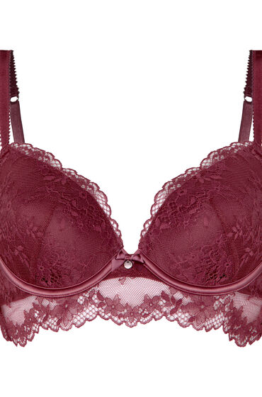 Hunkemöller Voorgevormde Longline Beugel Bh Naomi Paars, foto 3
