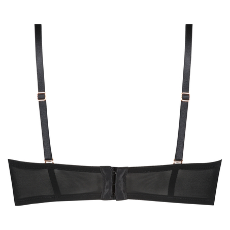 Voorgevormde strapless beugel bh Mara, Zwart