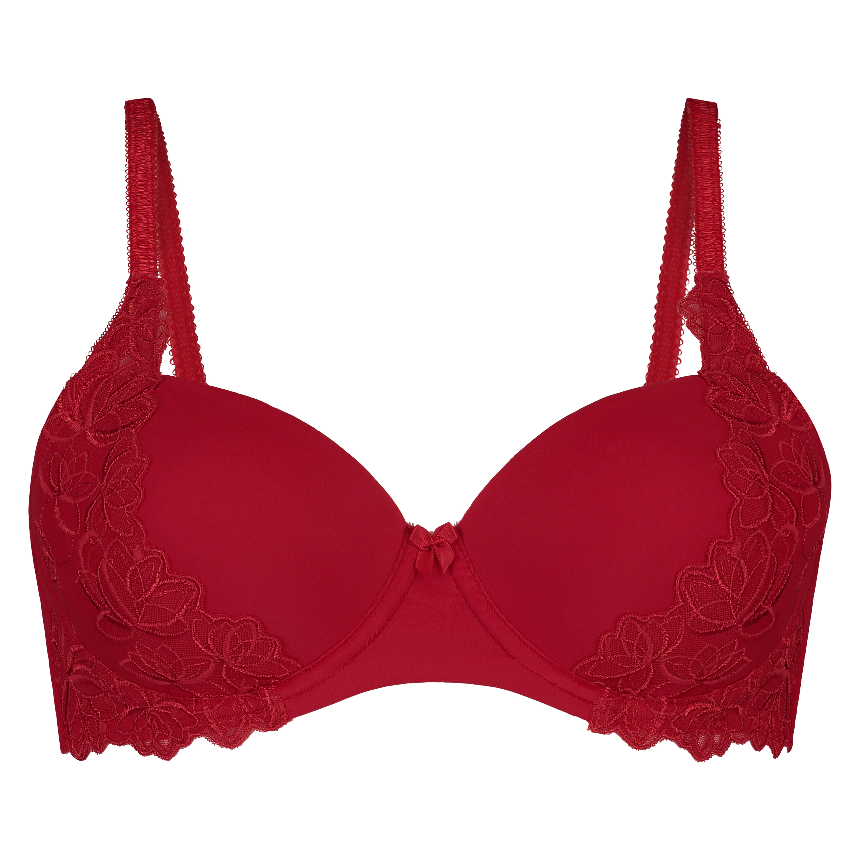 Voorgevormde beugel bh Diva, Rood, main