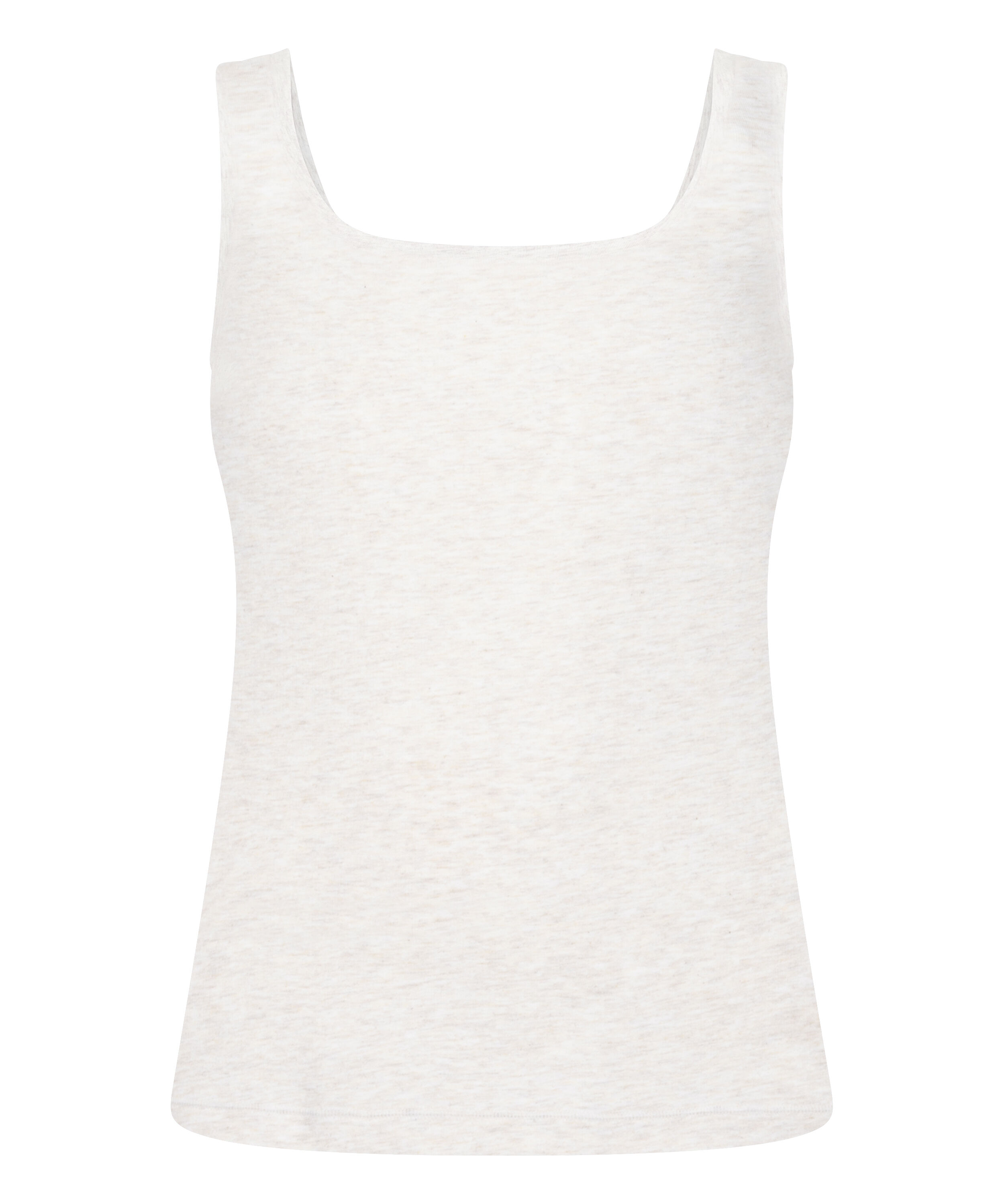 Singlet Tanktop van zachte katoen, Beige
