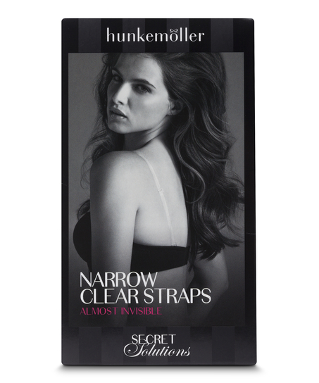 Transparante bh bandjes, Wit