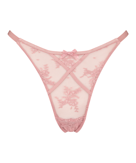 Hoge string Briana, Paars