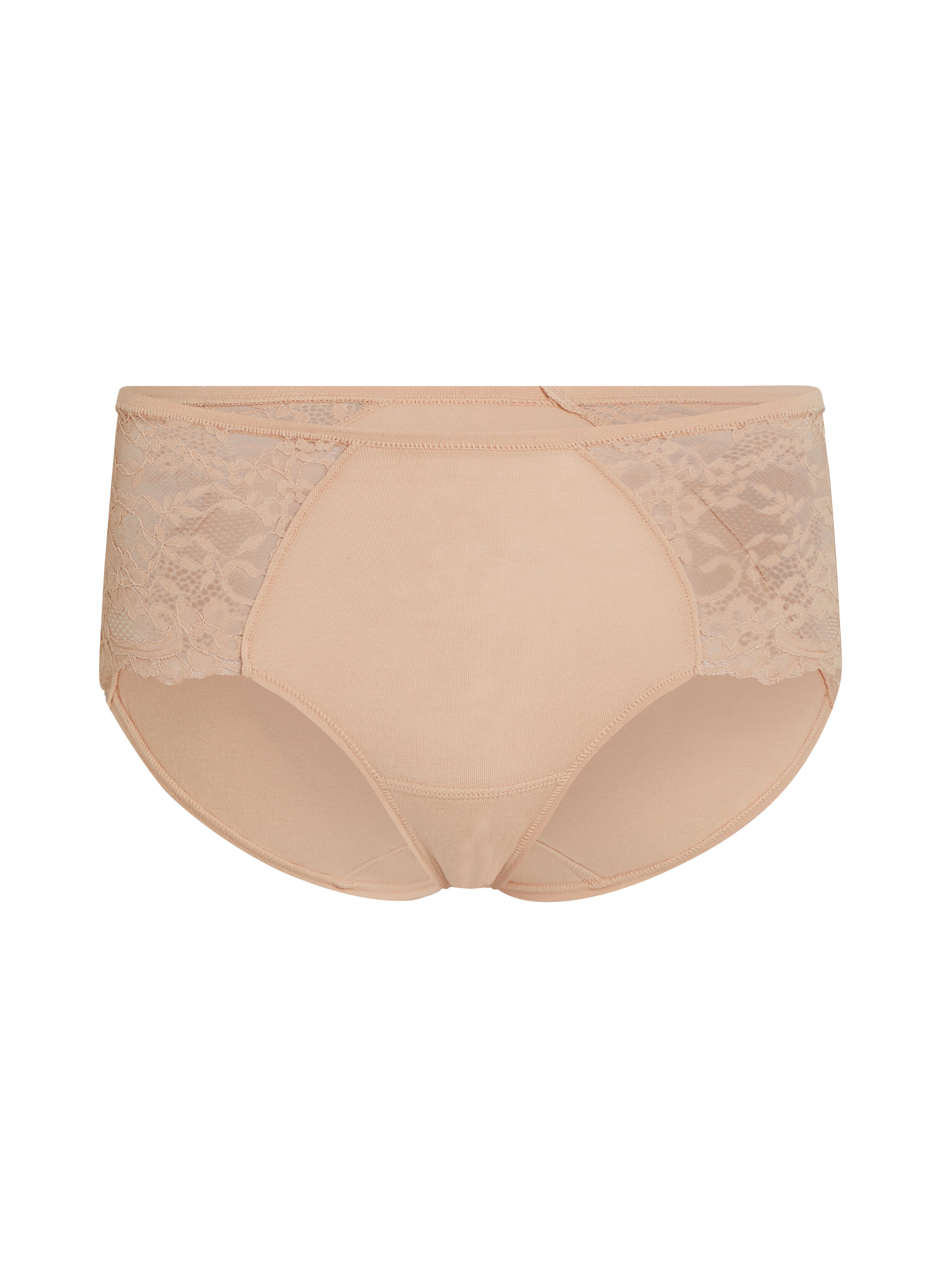 Superslip midi kant, Beige