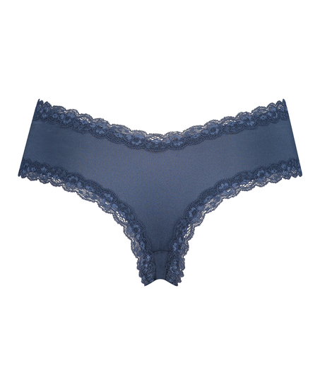 V-shape micro brazilian, Blauw