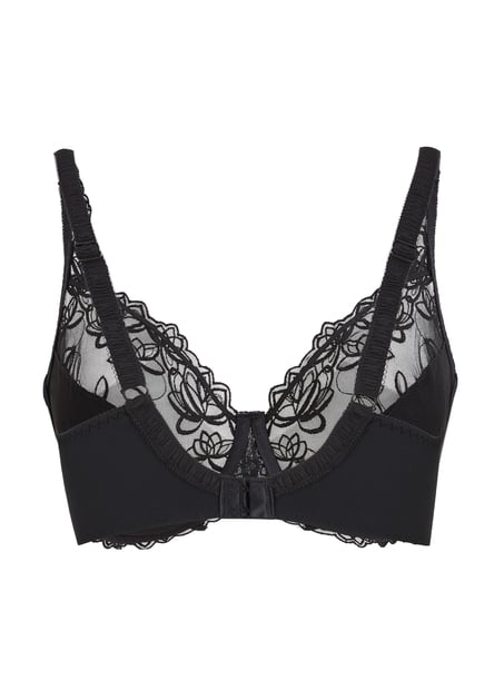 Soutien-gorge &agrave; armatures non-pr&eacute;form&eacute; Diva, Noir