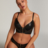 Soutien-gorge &agrave; armatures push-up pr&eacute;form&eacute; longline Talia, Noir