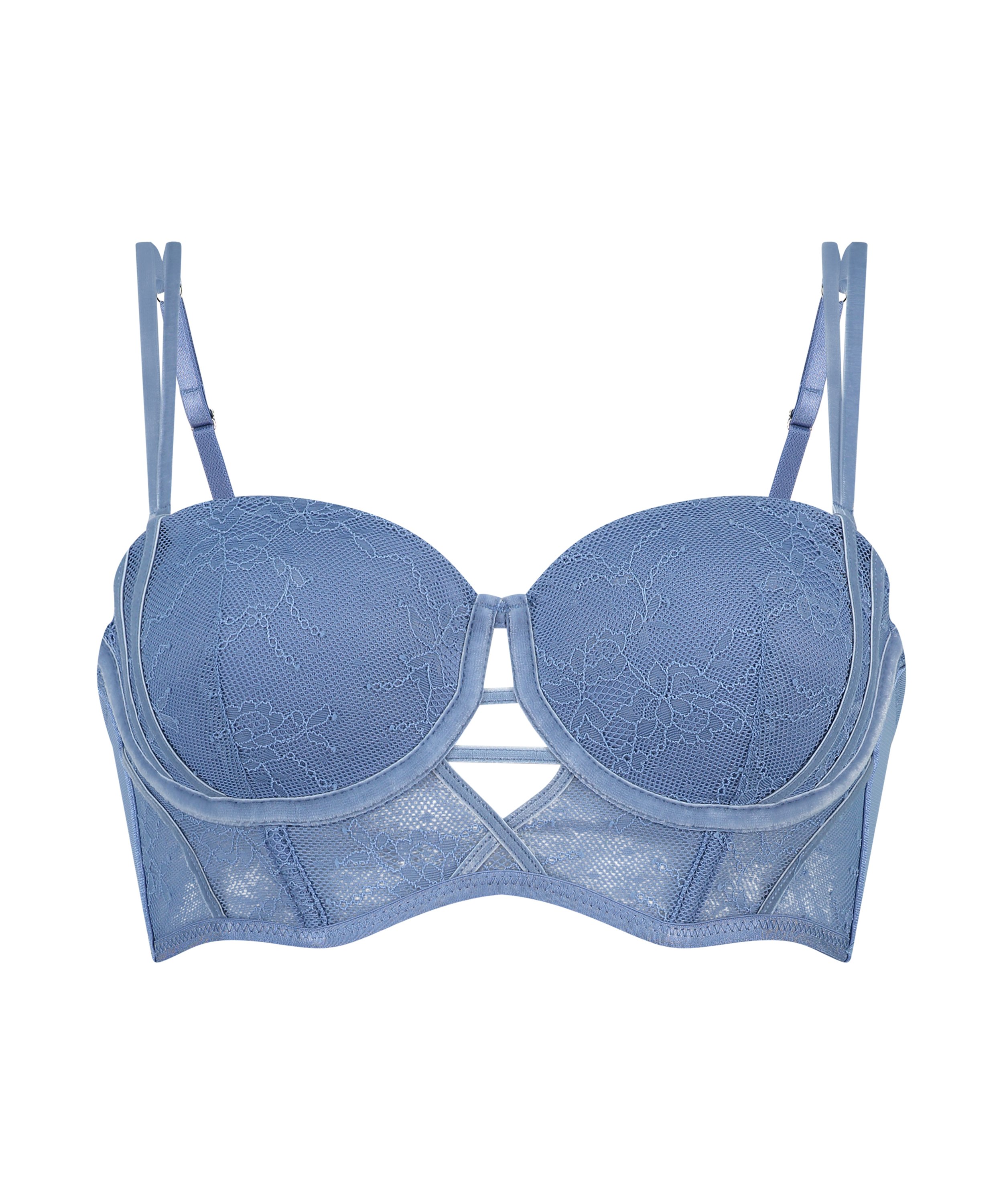 Soutien-gorge à armatures préformé sans bretelles Molly, Bleu, main