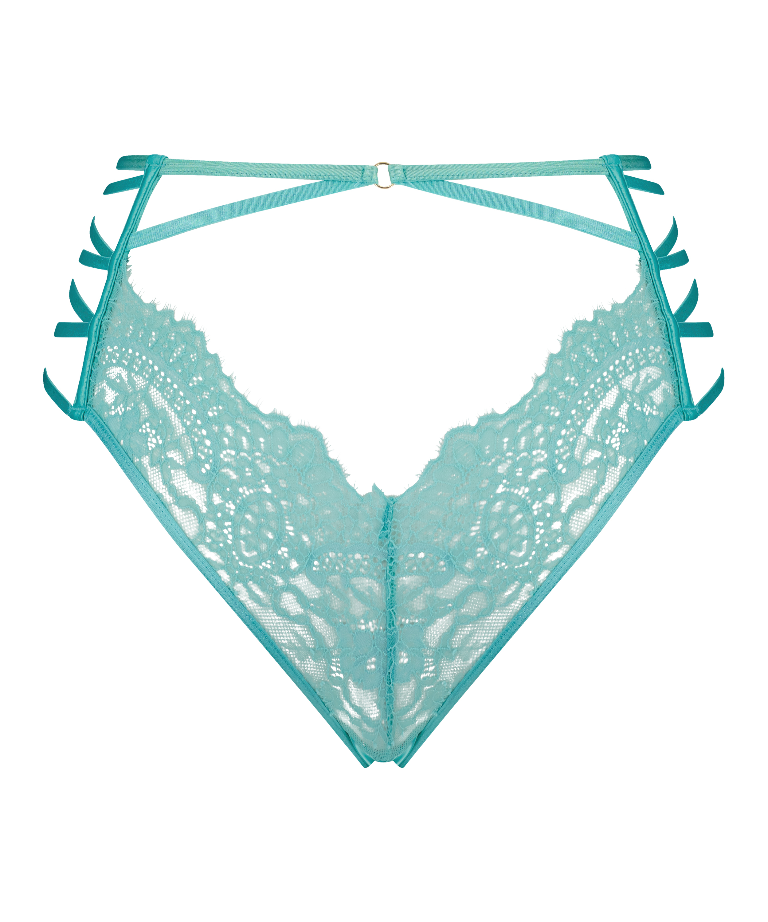 Brazilian met open kruis Monet, Groen, main