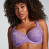 Soutien-gorge &agrave; armatures non-pr&eacute;form&eacute; Daisy, Pourpre