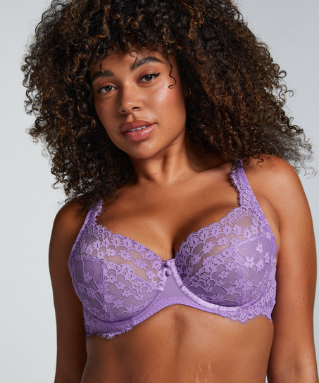 Soutien-gorge &agrave; armatures non-pr&eacute;form&eacute; Daisy, Pourpre