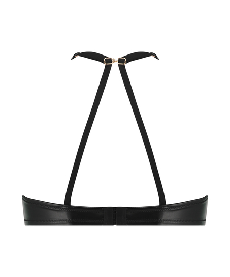 Niet-voorgevormde beugel bh Faye, Zwart