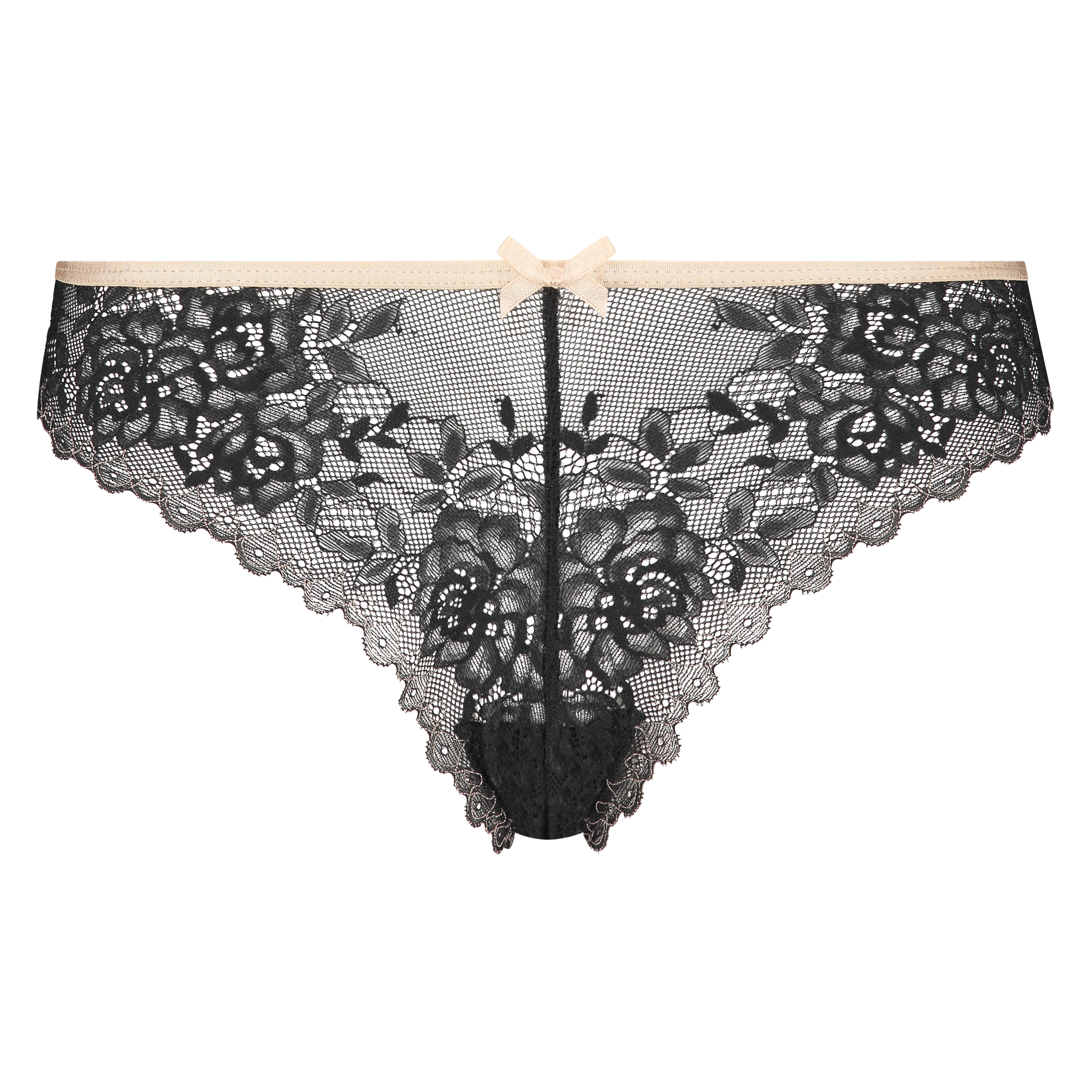 Slip br&eacute;silien Jayden, Noir, main