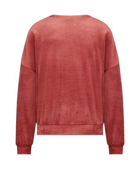 Velours Top, Roze