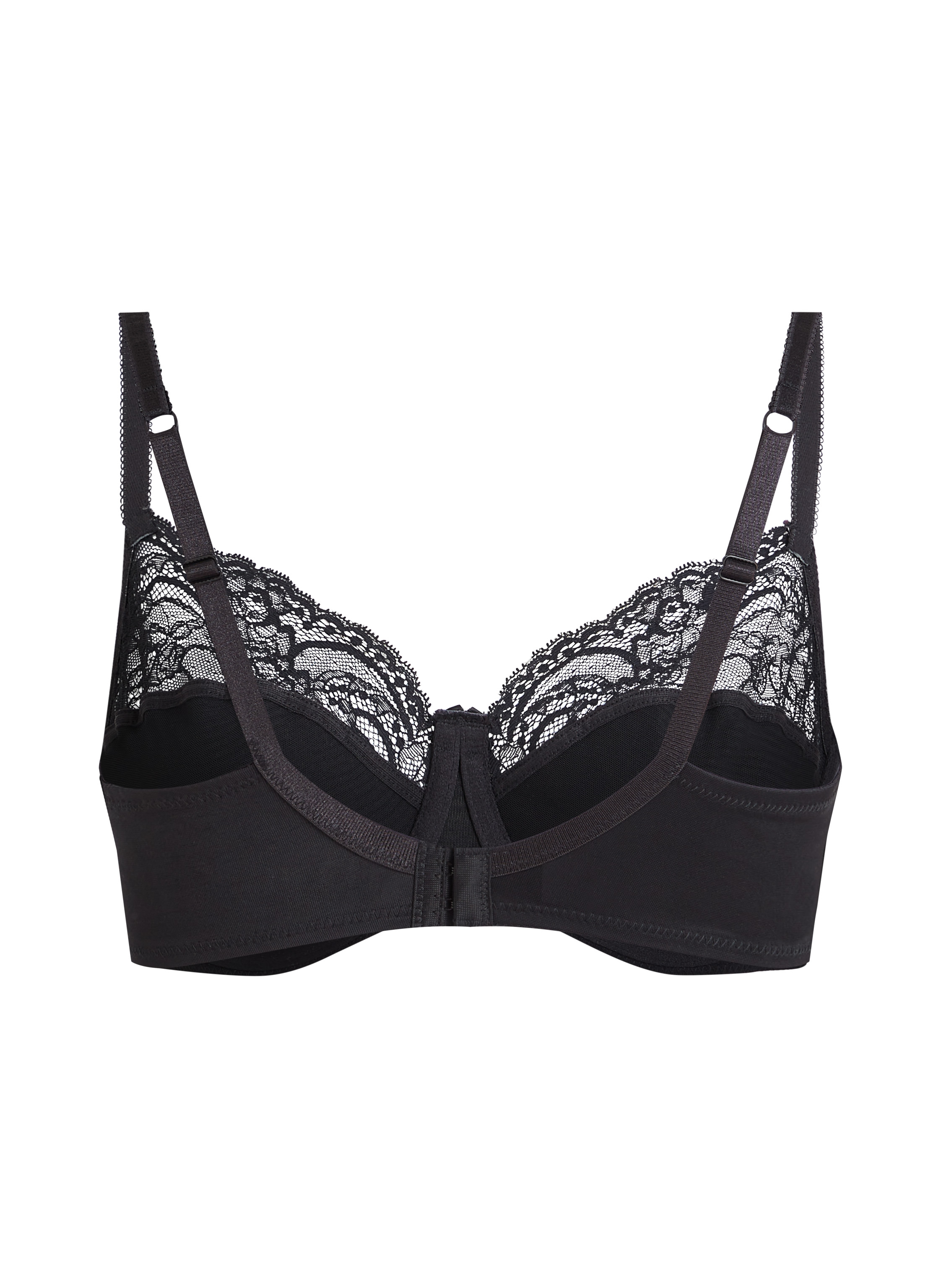 Soutien-gorge &agrave; armatures non-pr&eacute;form&eacute; Sophie, Noir, main