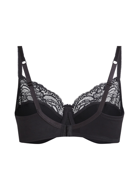 Soutien-gorge &agrave; armatures non-pr&eacute;form&eacute; Sophie, Noir